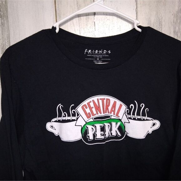 Friends Central Perk Medium Long Sleeve Cropped Tee - Picture 3 of 5